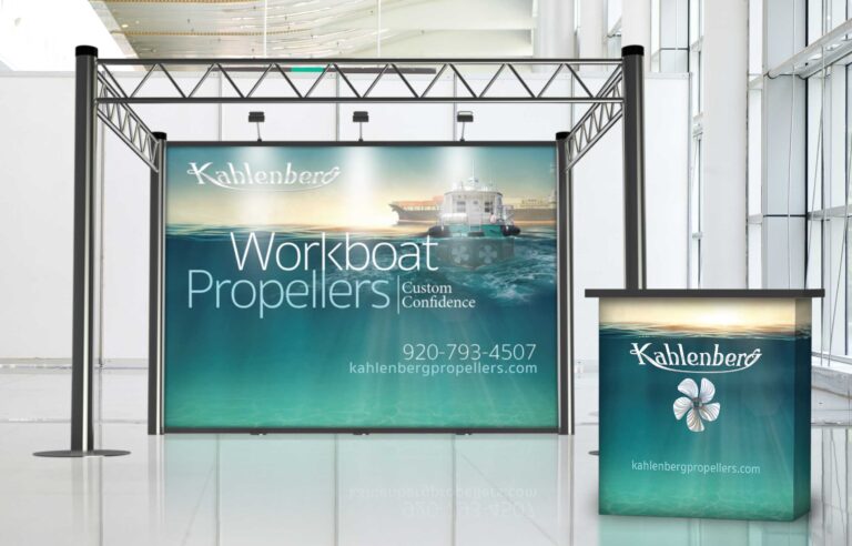 Custom trade show exhibit design for Kallenberg